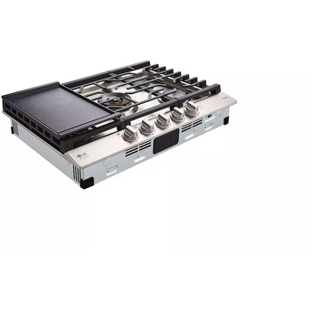 LG Studio CBGS3028S 30 Inch Gas Sealed Burner Cooktop — thumbnail 4