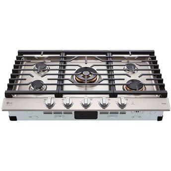 LG Studio CBGS3628S 36 Inch Gas Sealed Burner Cooktop — thumbnail 2