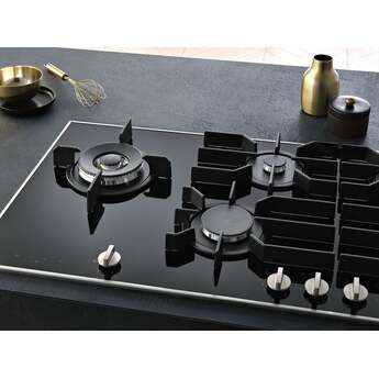 Miele 36 Inch Gas Cooktop: Stainless Steel — thumbnail 4