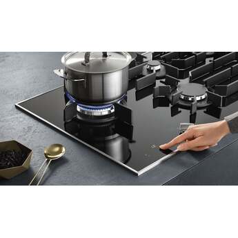 Miele 36 Inch Gas Cooktop: Stainless Steel — thumbnail 5