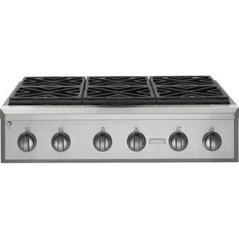 Monogram ZGU366NPSS 36 Inch Gas Sealed Burner Rangetop