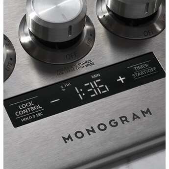 Monogram ZGU36ESLSS 36 Inch Gas Sealed Burner Cooktop — thumbnail 35
