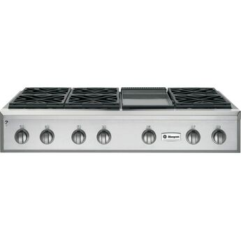 Monogram ZGU486NDPSS 48 Inch Gas Sealed Burner Rangetop