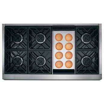 Monogram ZGU486NDPSS 48 Inch Gas Sealed Burner Rangetop — thumbnail 16