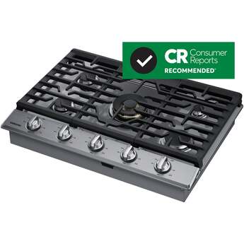 Samsung NA30N7755TS 30 Inch Gas Sealed Burner Cooktop — thumbnail 14