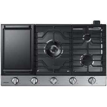 Samsung NA36N6555TS 36 Inch Gas Sealed Burner Cooktop — thumbnail 10