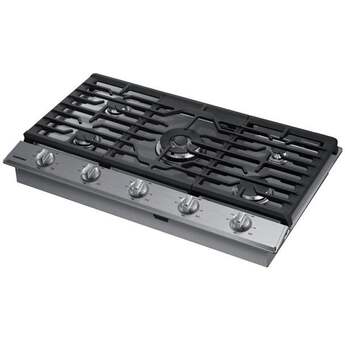 Samsung NA36N6555TS 36 Inch Gas Sealed Burner Cooktop — thumbnail 8