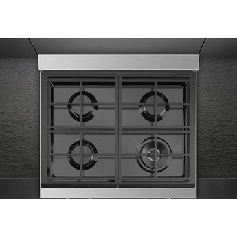 Smeg RTU304GX Portofino Series 30 Inch Gas Sealed Burner Rangetop — thumbnail 8