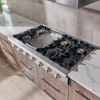 Thor Kitchen 48 Inch Gas Sealed Burner Cooktop — thumbnail 2