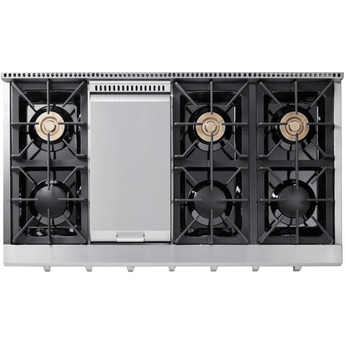 Thor Kitchen 48 Inch Gas Sealed Burner Cooktop — thumbnail 4