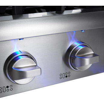 Thor Kitchen 48 Inch Gas Sealed Burner Cooktop — thumbnail 9