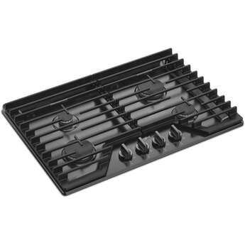 Whirlpool WCGK5030PV 30 Inch Gas Cooktop, 4 Burner: Black Stainless Black Stainless — thumbnail 22