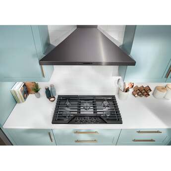 Whirlpool WCGK5036PB 36 Inch Gas Cooktop Black — thumbnail 37