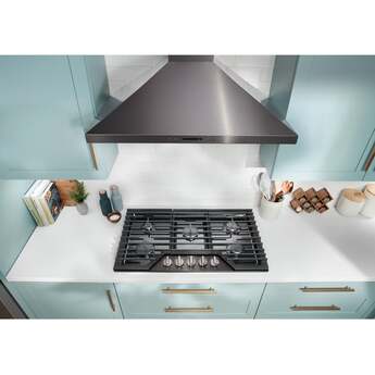 Whirlpool WCGK5036PV 36 Inch Gas Cooktop Black Stainless — thumbnail 28