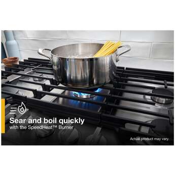 Whirlpool WCGK5036PW 36 Inch Gas Cooktop White — thumbnail 18