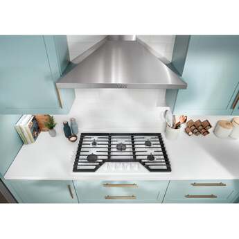 Whirlpool WCGK5036PW 36 Inch Gas Cooktop White — thumbnail 35