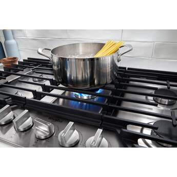 Whirlpool WCGK7530PS 30 Inch Gas Cooktop, 5 Burner: Stainless Stainless Steel — thumbnail 32