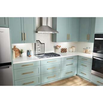 Whirlpool WCGK7536PS 36 Inch Gas Cooktop, 5 Burner: Stainless Stainless Steel — thumbnail 4