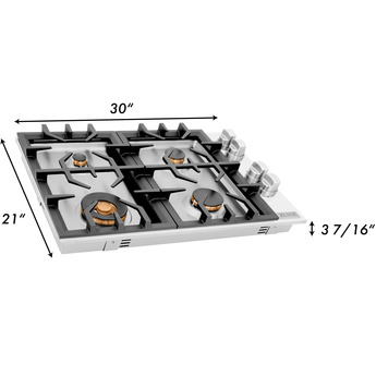 Z Line ZLINE RCBR36  36 Inch Gas Sealed Burner Cooktop — thumbnail 31