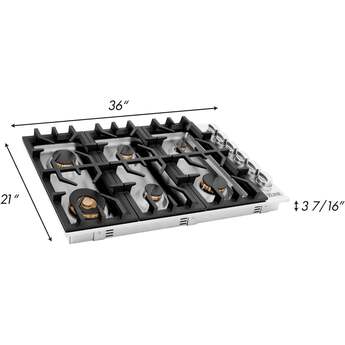 Z Line ZLINE RCBR36  36 Inch Gas Sealed Burner Cooktop — thumbnail 43