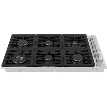 Z Line ZLINE RCBR36PBT 36 Inch Gas Sealed Burner Cooktop