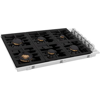 Z Line ZLINE RCBR36PBT 36 Inch Gas Sealed Burner Cooktop — thumbnail 36