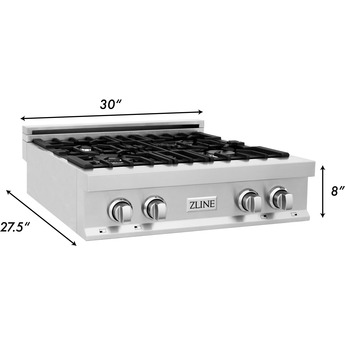 Z Line ZLINE RTBR30 30 Inch Gas Sealed Burner Rangetop — thumbnail 45
