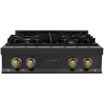 Z Line ZLINE RTBZ30CB Autograph Edition Series 30 Inch Gas Sealed Burner Rangetop — thumbnail 2