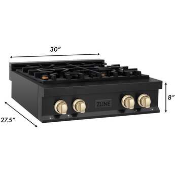Z Line ZLINE RTBZ30G Autograph Edition Series 30 Inch Gas Sealed Burner Rangetop — thumbnail 18