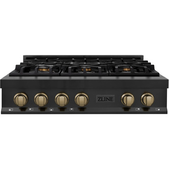 Z Line ZLINE RTBZ36CB Autograph Edition Series 36 Inch Gas Sealed Burner Rangetop — thumbnail 15