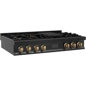 Z Line ZLINE RTBZ48CB Autograph Edition Series 48 Inch Gas Sealed Burner Rangetop — thumbnail 4