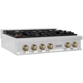 Z Line ZLINE RTSZ36CB Autograph Edition Series 36 Inch Gas Sealed Burner Rangetop — thumbnail 14
