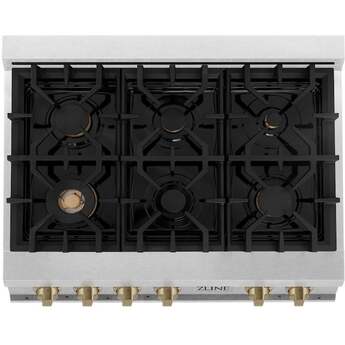 Z Line ZLINE RTSZ36CB Autograph Edition Series 36 Inch Gas Sealed Burner Rangetop — thumbnail 5