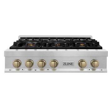 Z Line ZLINE RTSZ36CB Autograph Edition Series 36 Inch Gas Sealed Burner Rangetop — thumbnail 6