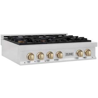 Z Line ZLINE RTSZ36G Autograph Edition Series 36 Inch Gas Sealed Burner Rangetop — thumbnail 4
