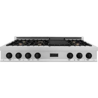 Z Line ZLINE RTSZ48MB Autograph Edition Series 48 Inch Gas Sealed Burner Rangetop