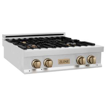 Z Line ZLINE RTZ30CB Autograph Edition Series 30 Inch Gas Sealed Burner Rangetop