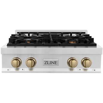 Z Line ZLINE RTZ30CB Autograph Edition Series 30 Inch Gas Sealed Burner Rangetop — thumbnail 6