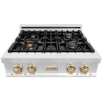 Z Line ZLINE RTZ30G Autograph Edition Series 30 Inch Gas Sealed Burner Rangetop — thumbnail 4