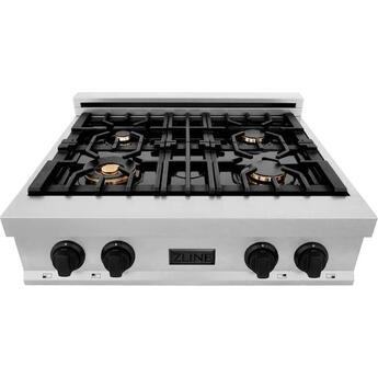 Z Line ZLINE RTZ30MB Autograph Edition Series 30 Inch Gas Sealed Burner Rangetop — thumbnail 15