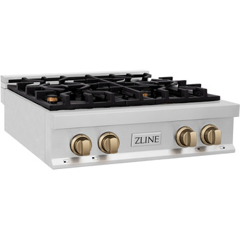 Z Line ZLINE RTZ30MB Autograph Edition Series 30 Inch Gas Sealed Burner Rangetop — thumbnail 2