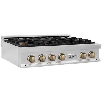 Z Line ZLINE RTZ36CB Autograph Edition Series 36 Inch Gas Sealed Burner Rangetop — thumbnail 18