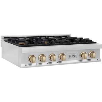 Z Line ZLINE RTZ36G Autograph Edition Series 36 Inch Gas Sealed Burner Rangetop — thumbnail 6