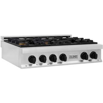 Z Line ZLINE RTZ36MB Autograph Edition Series 36 Inch Gas Sealed Burner Rangetop — thumbnail 10