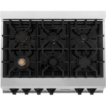 Z Line ZLINE RTZ36MB Autograph Edition Series 36 Inch Gas Sealed Burner Rangetop — thumbnail 11