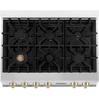 Z Line ZLINE RTZ36MB Autograph Edition Series 36 Inch Gas Sealed Burner Rangetop — thumbnail 4