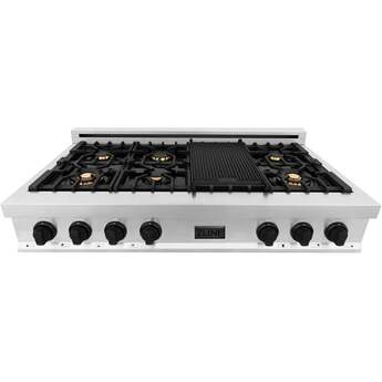 Z Line ZLINE RTZ48CB Autograph Edition Series 48 Inch Gas Sealed Burner Rangetop