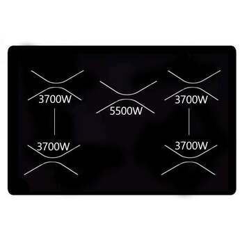 Bertazzoni P365IAE Professional Series 36 Inch Induction Smoothtop Cooktop — thumbnail 5