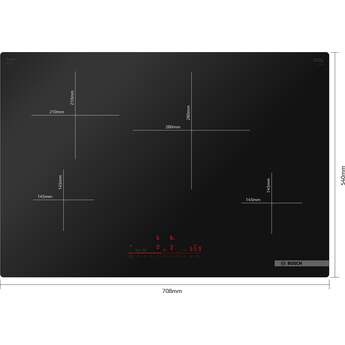 Bosch 30 Inch 500 Series Frameless Induction Cooktop With Home Connect: Black — thumbnail 11