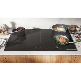 Bosch 36 Inch 500 Series Frameless Induction Cooktop With Home Connect: Black — thumbnail 11
